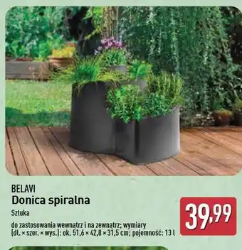 ALDI Donica spiralna 52 x 43 33.5 cm Belavi oferta