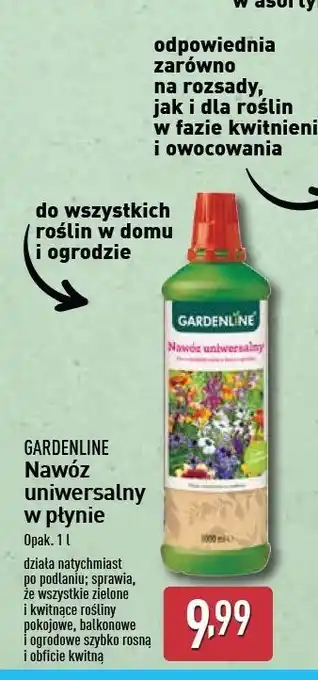 ALDI Nawoz uniwersalny Gardenline oferta