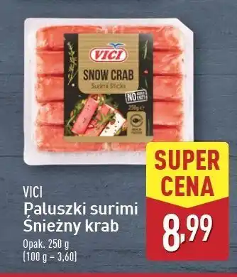 ALDI Paluszki surimi snow crab Vici oferta