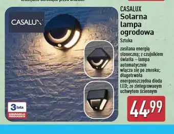 ALDI Lampa ogrodowa solarna Casalux oferta