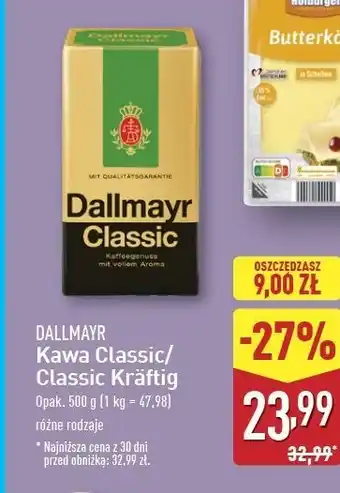 ALDI Kawa Dallmayr Classic oferta