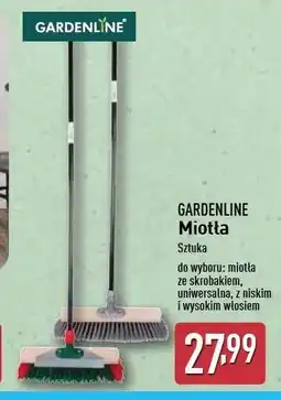 ALDI Miotła z wysokim włosiem Gardenline oferta