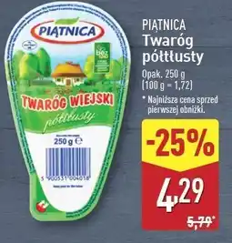 ALDI Twaróg półtłusty Piątnica Wiejski oferta