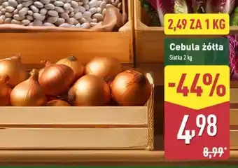 ALDI Cebula żółta oferta