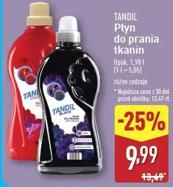 ALDI Płyn do prania color Tandil oferta