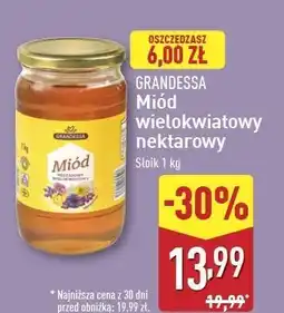 ALDI Miód wielokwiatowy nektarowy Grandessa oferta