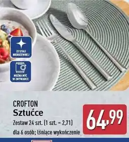 ALDI Komplet sztućców Crofton oferta