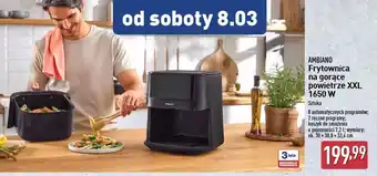 ALDI Frytkownica na gorące powietrze xxl 1650 w Ambiano oferta