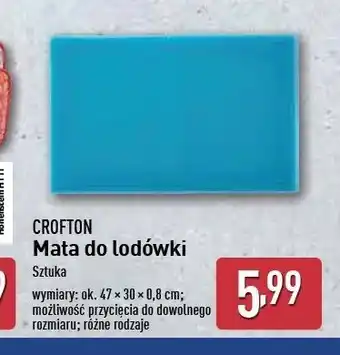 ALDI Mata do lodówki 47 x 30 cm Crofton oferta