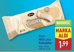 ALDI Mleczna kanapka Mucci oferta