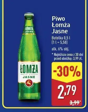 ALDI Piwo Łomża Jasne (Dawniej Export) oferta