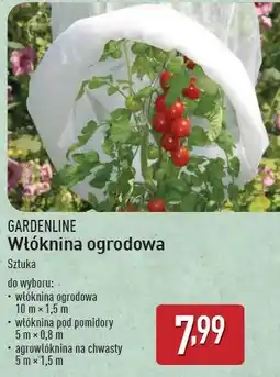 ALDI Włóknina ogrodowa 5 m x 1.5 Gardenline oferta