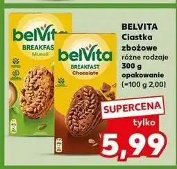 Kaufland Ciastka musli z owocami Belvita oferta