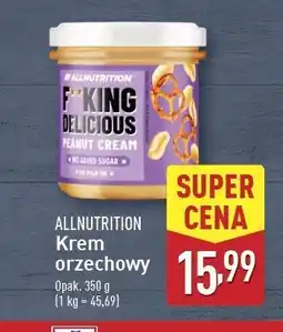 ALDI Krem orzechowy Allnutrition oferta