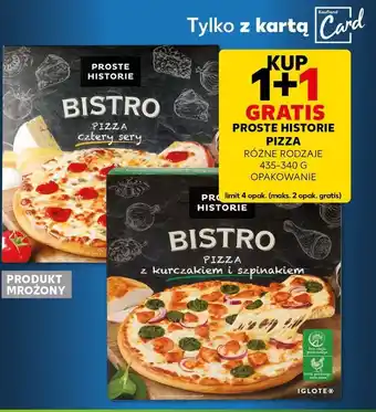 Kaufland Pizza cztery sery Iglotex Proste Historie Bistro oferta