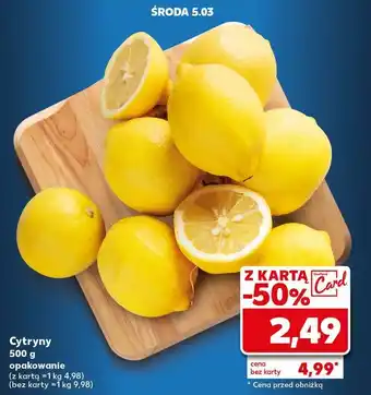 Kaufland Cytryny oferta