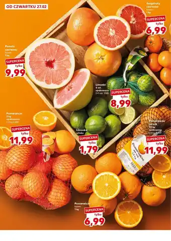 Kaufland Grejpfruty czerwone oferta