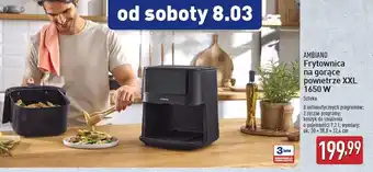 ALDI Frytkownica na gorące powietrze xxl 1650 w Ambiano oferta