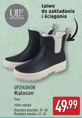 ALDI Kalosze męskie 42-45 Up2Fashion oferta