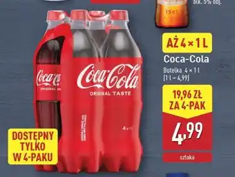 ALDI Napój Coca-Cola oferta