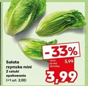 Kaufland Sałata rzymska mini oferta