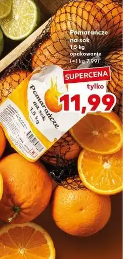 Kaufland Pomarańcze oferta