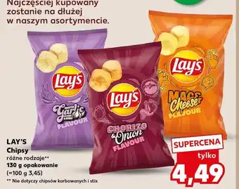 Kaufland Chipsy mac&cheese Lay's oferta