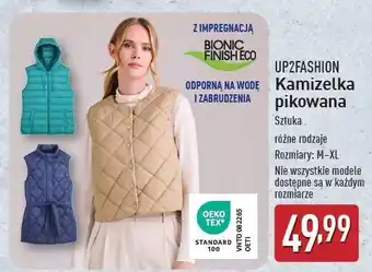 ALDI Kamizelka pikowana m-xl Up2Fashion oferta