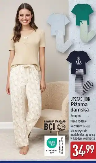 ALDI Piżama damska m-xl Up2Fashion oferta