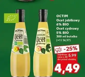 Kaufland Ocet jabłkowy Octim oferta