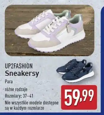 ALDI Sneakersy 37-41 Up2Fashion oferta