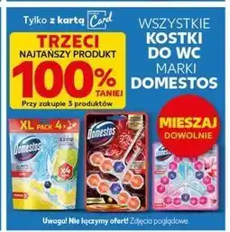 Kaufland Kostka do wc pink magnolia Domestos Power5 oferta