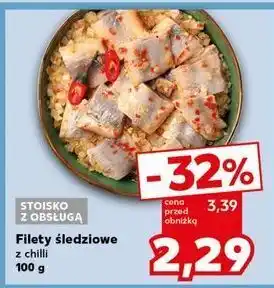 Kaufland Filety śledziowe z chili oferta