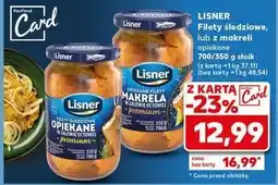 Kaufland Filety śledziowe opiekane Lisner oferta