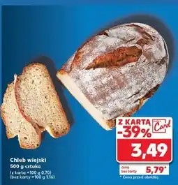 Kaufland Chleb wiejski oferta