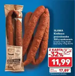 Kaufland Kiełbasa peerelowska Sława oferta