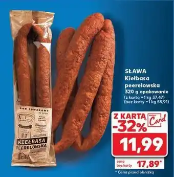 Kaufland Kiełbasa peerelowska Sława oferta