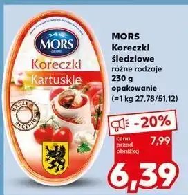 Kaufland Koreczki kartuskie Mors Ryby oferta