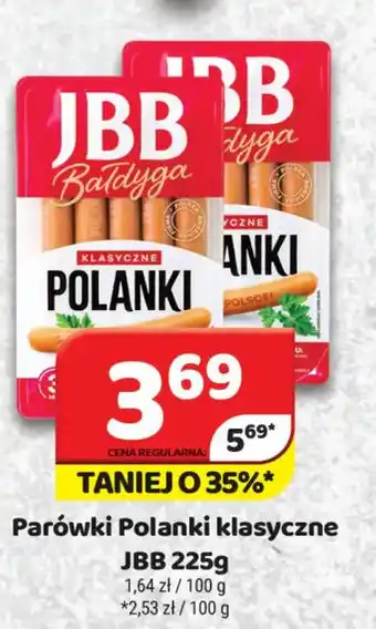 Delfin Parówki Polanki klasyczne JBB oferta