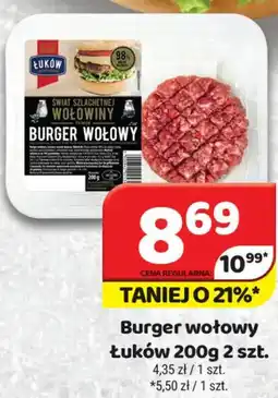 Delfin Burger wołowy Łuków 200g oferta