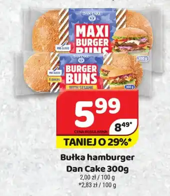 Delfin Bułka hamburger Dan Cake oferta