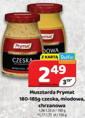 Delfin Musztarda Prymat oferta