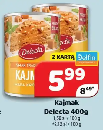 Delfin Kajmak Delecta oferta