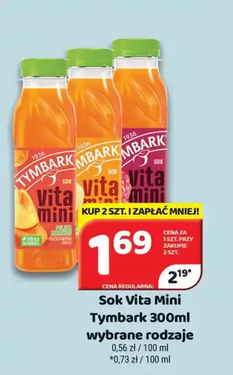 Delfin Sok Vita Mini Tymbark oferta