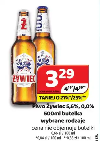 Delfin Piwo Żywiec 5,6%, 0,0% oferta