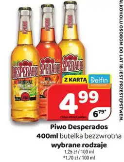 Delfin Piwo Desperados oferta