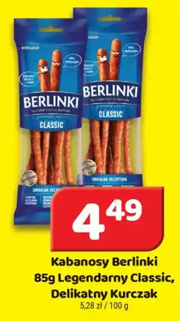 Delfin Kabanosy Berlinki oferta