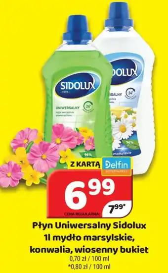 Delfin Płyn Uniwersalny Sidolux 1 l oferta