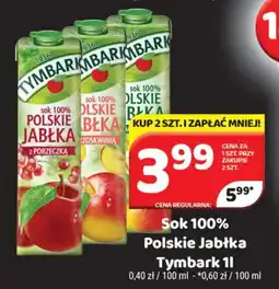 Delfin sok 100% Polskie Jabłka Tymbark oferta