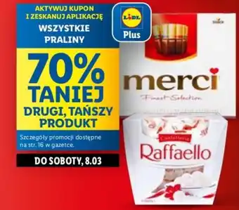 Lidl WSZYSTKIE PRALINY oferta